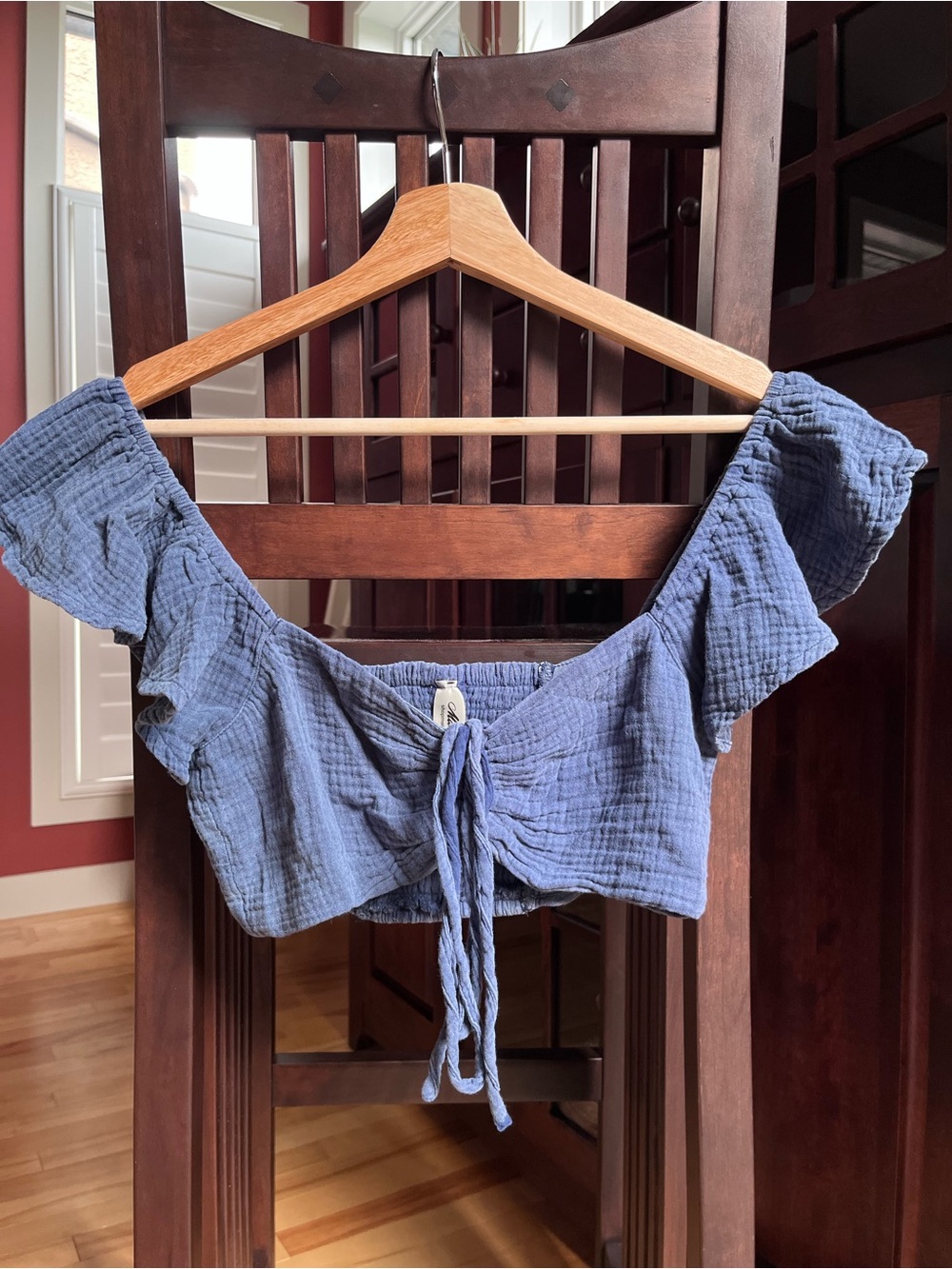 Local Maui “Mahina” Tie-Front Bra Top